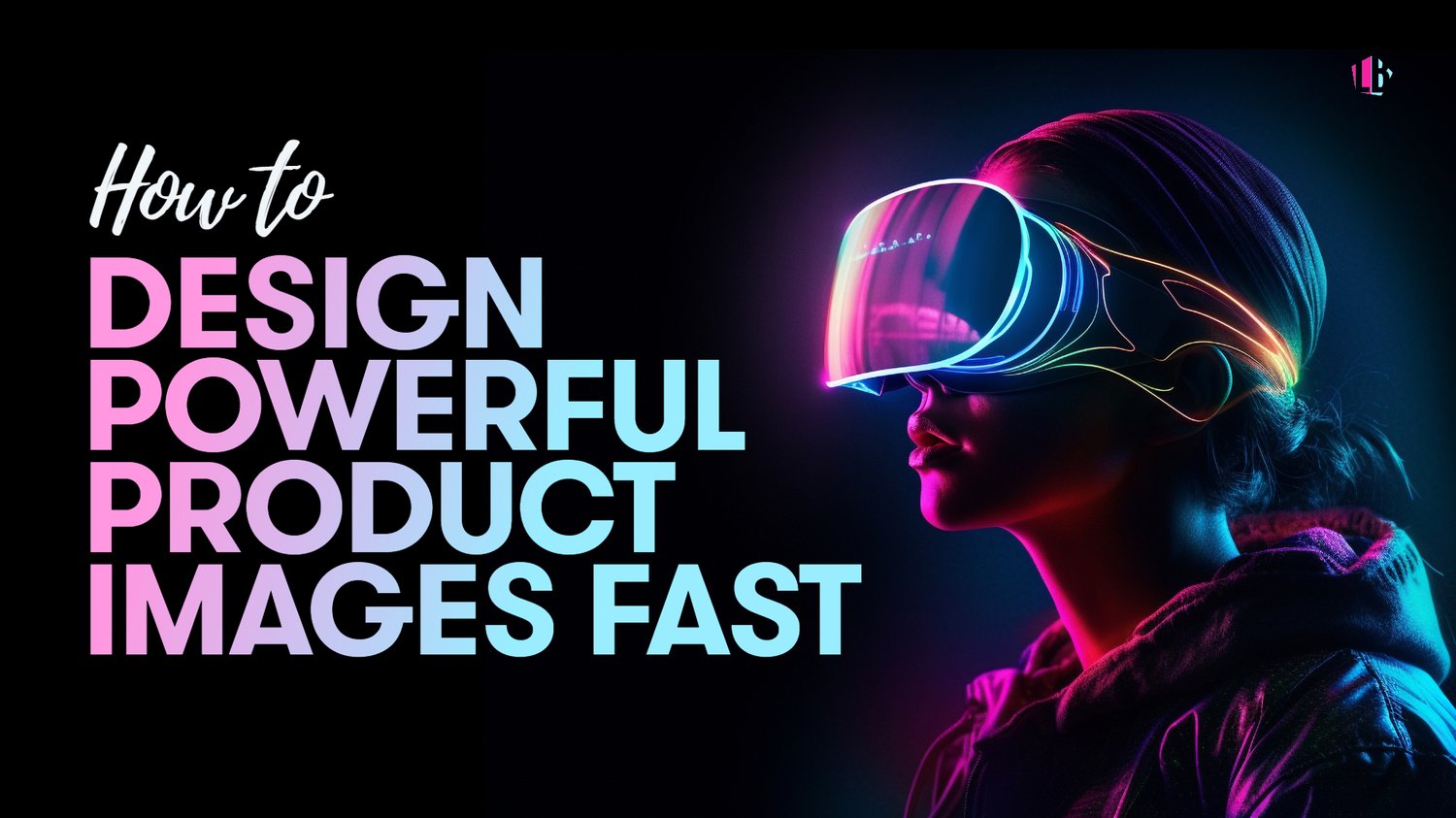 How to design powerful product images fast