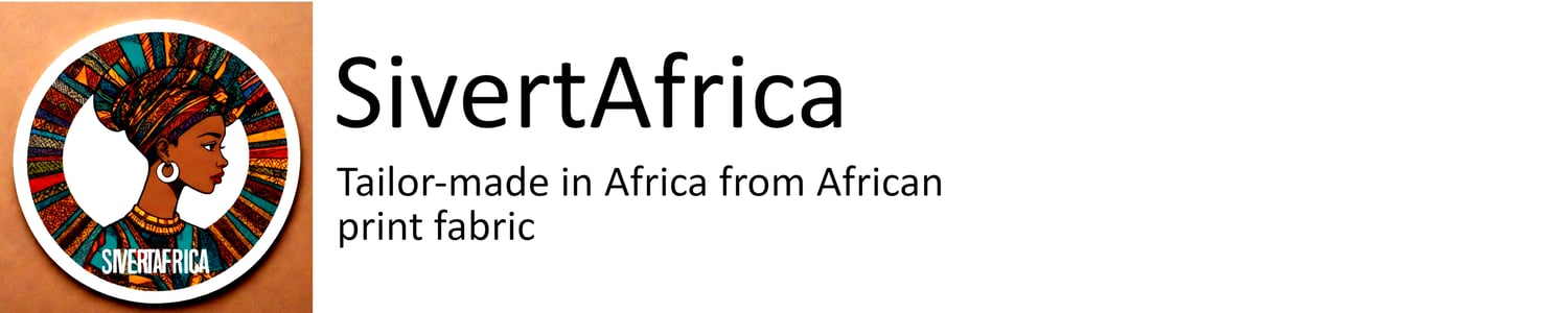SivertAfrica - Tailor-made in Africa from African fabric garment dress suit cotton wax hollandaise