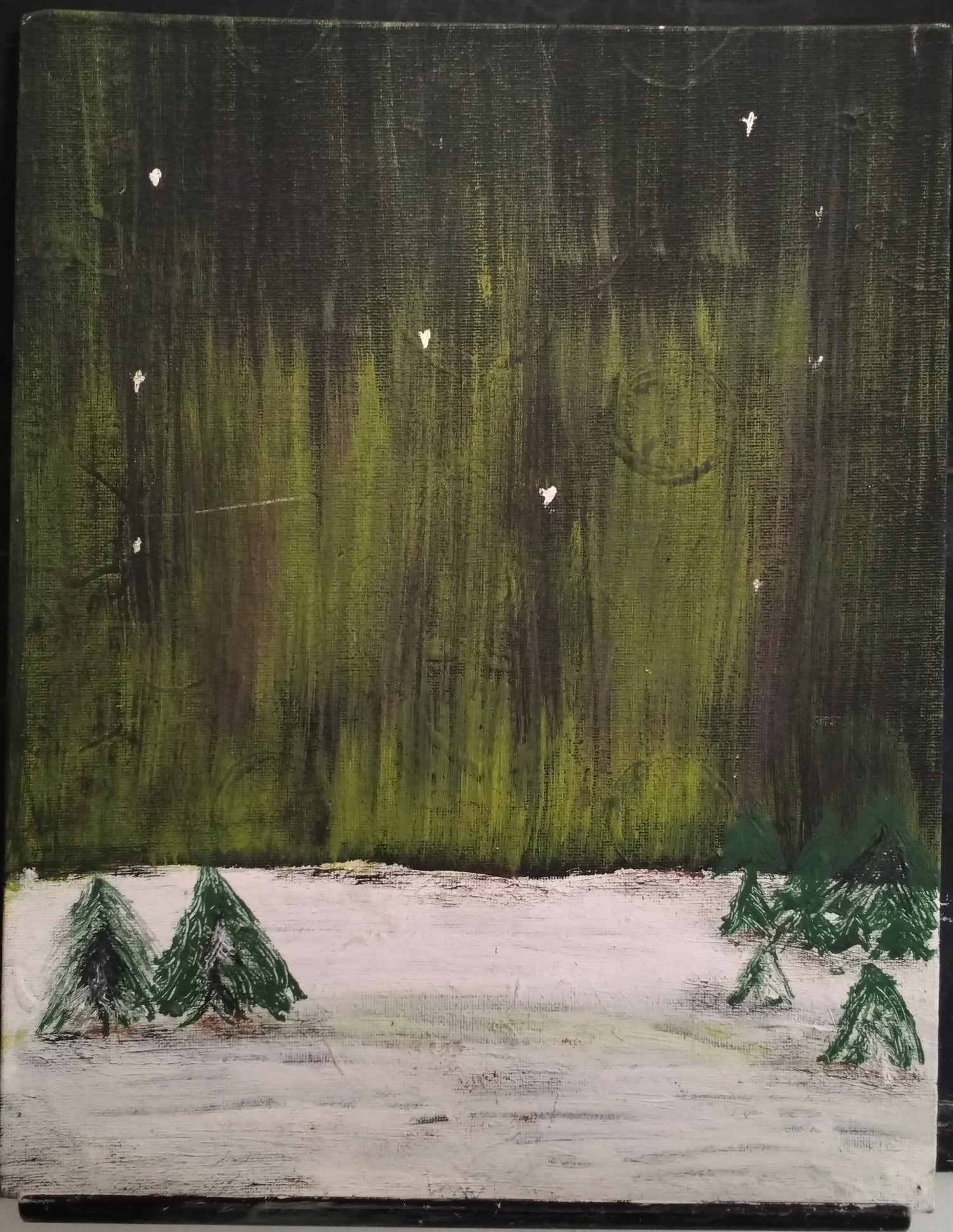 Northern Lights Hand Painted SDC