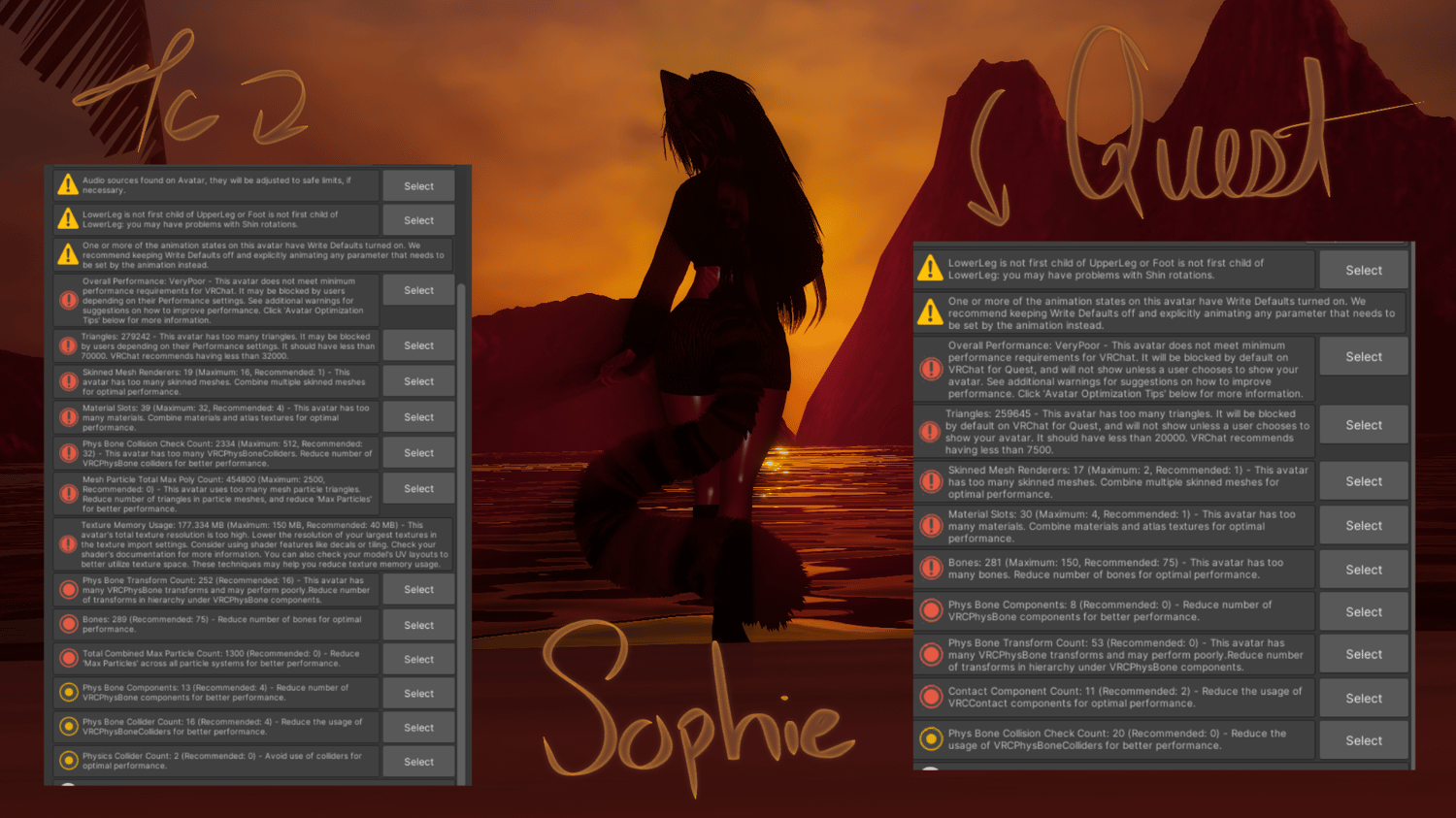 Sophie Stats