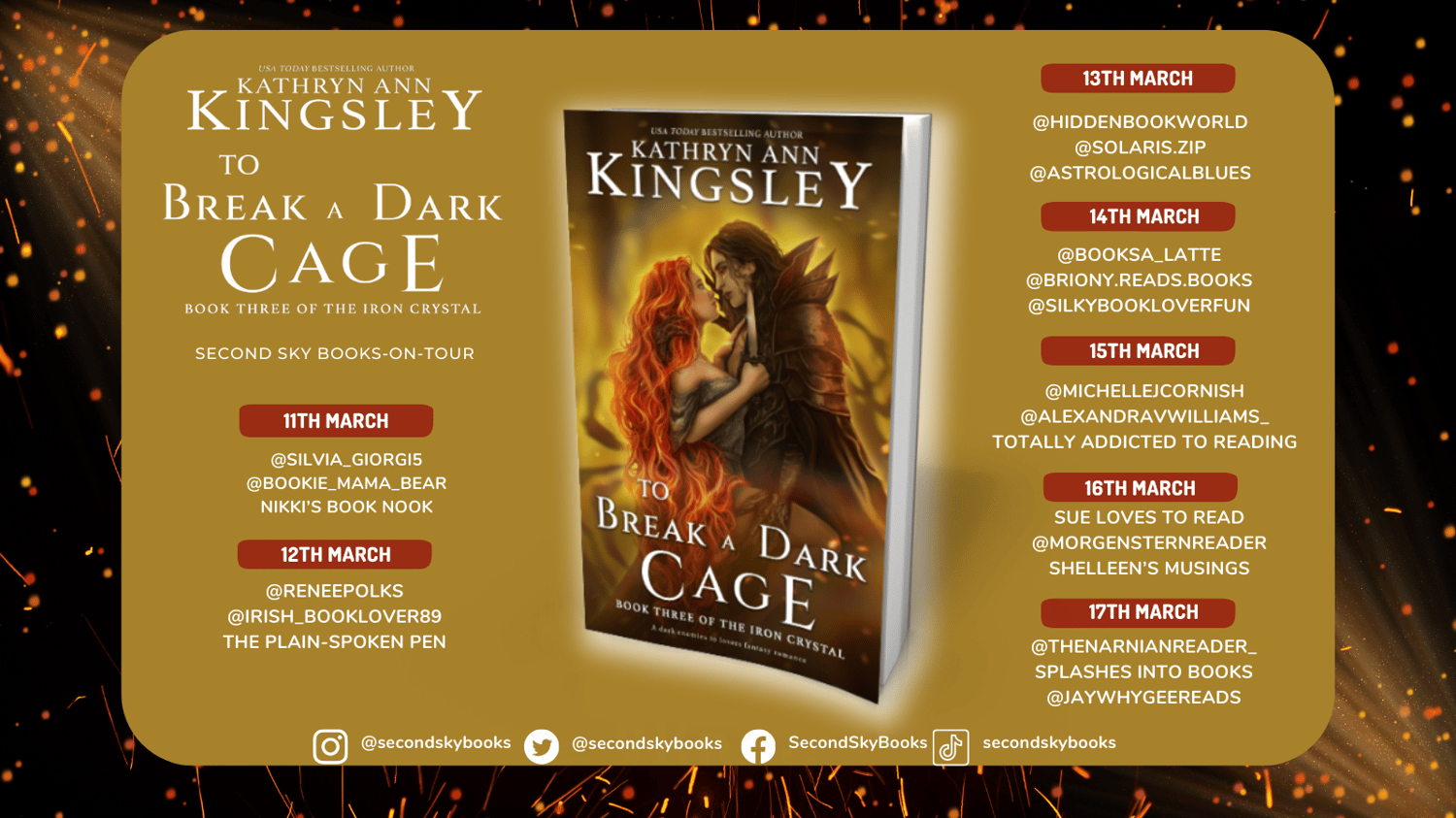 Blog Tour for To Break a Dark Cage by Kathryn Ann Kingsley