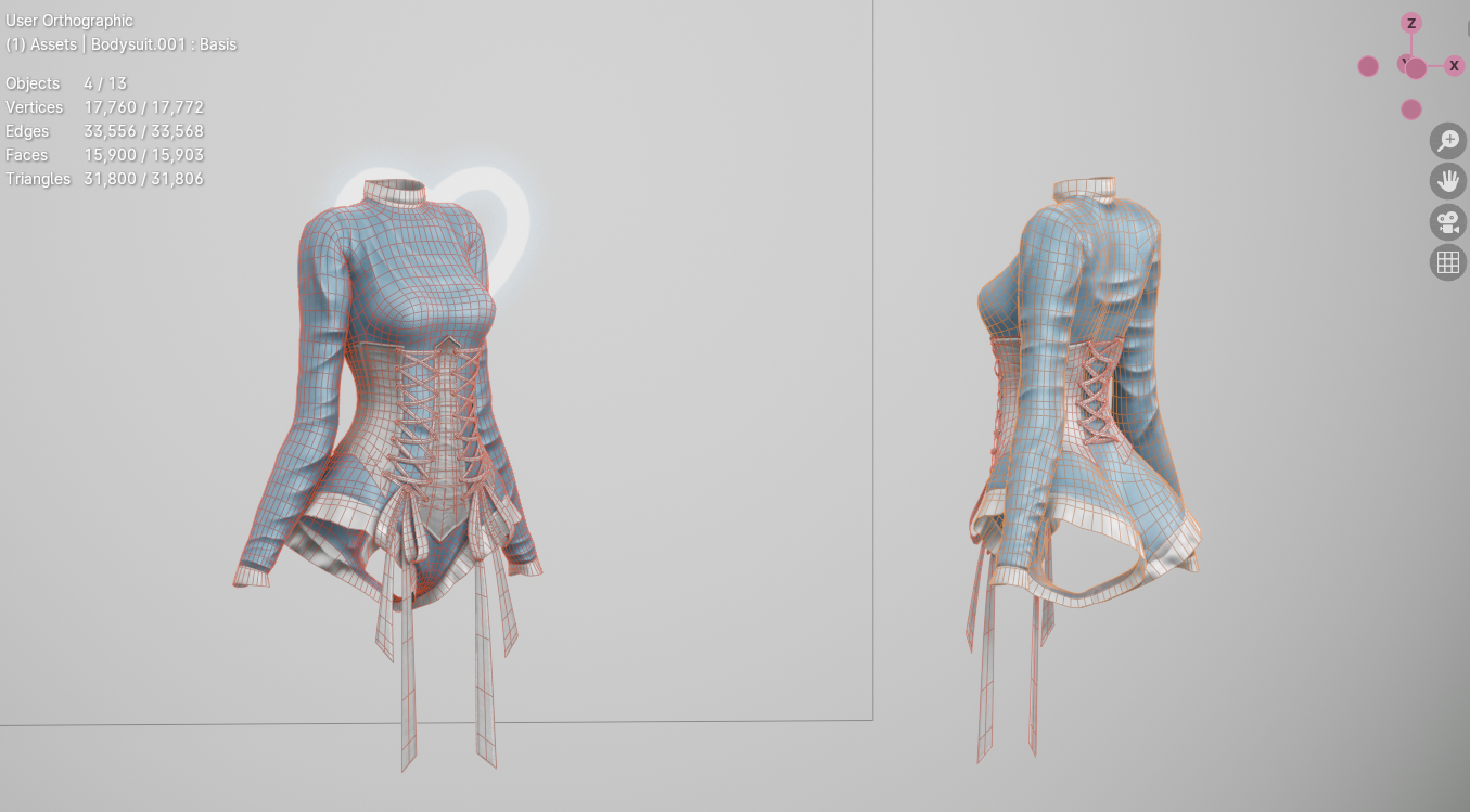 Paid ;; Juni's Bodysuit x Corset