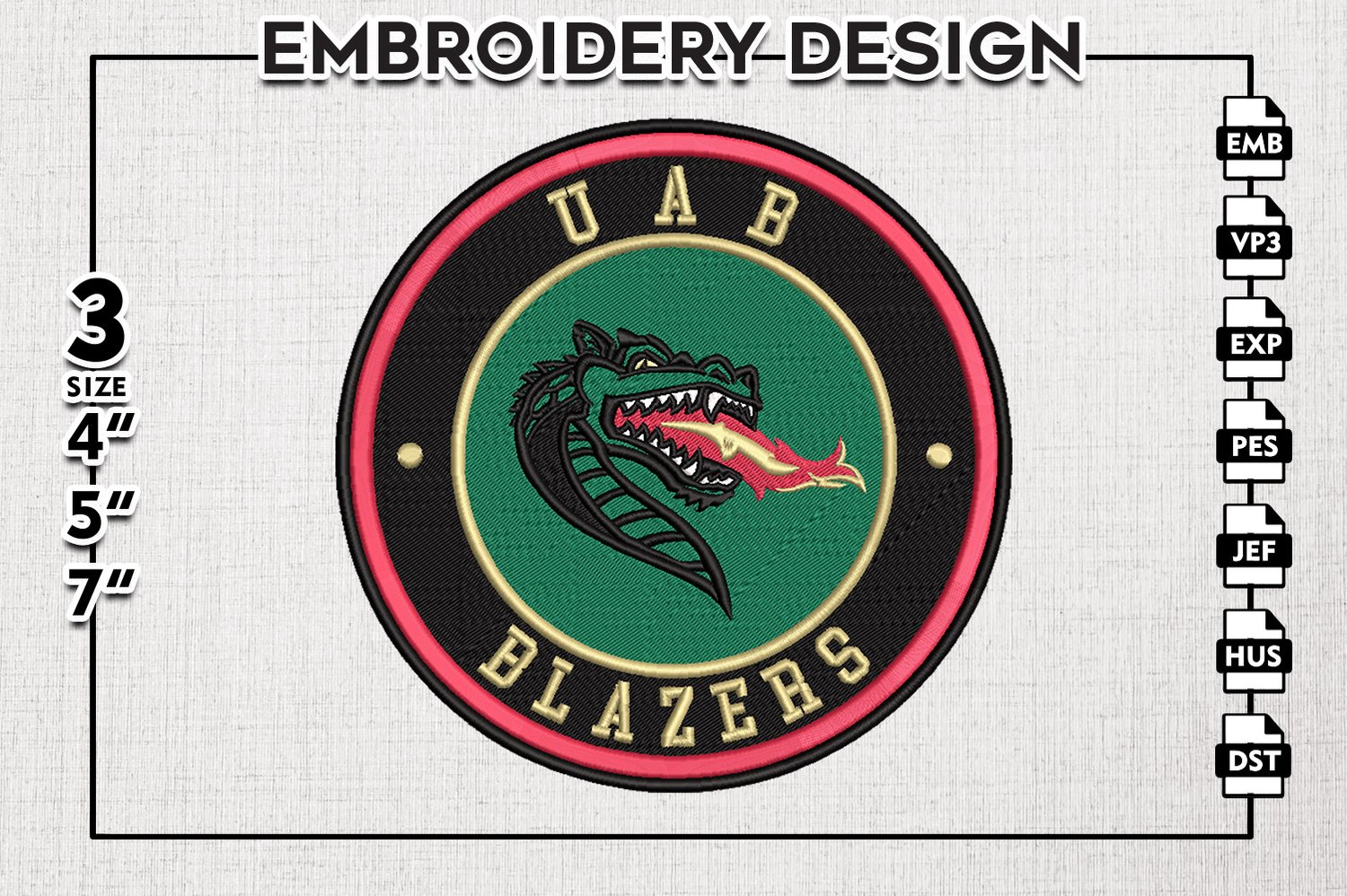 Uab Blazers Logo Svg 
