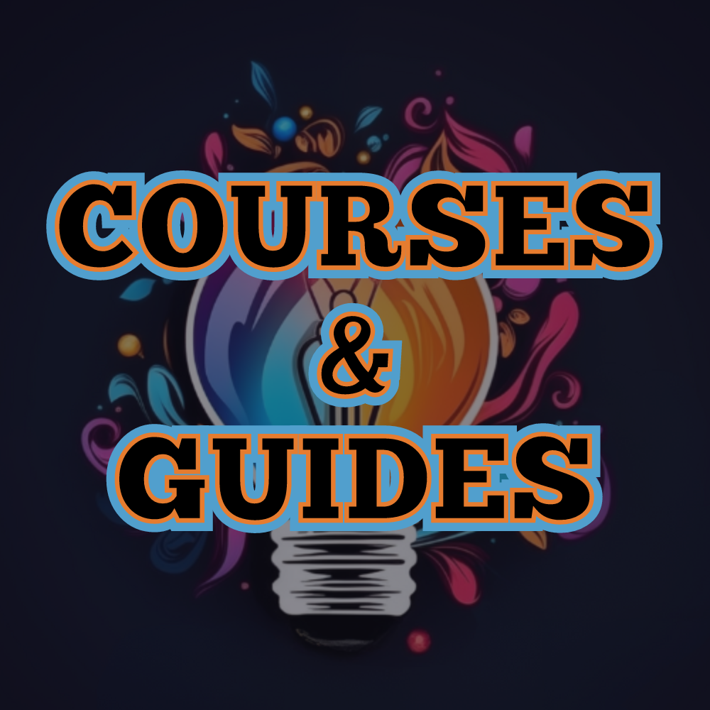 Courses and Guides to make online money selling digital products