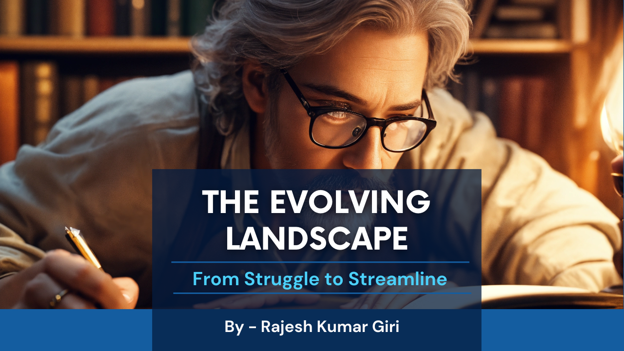 the evolving landscape by rajesh kumar giri