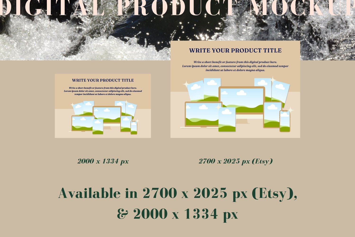 Available in 2700 x 2025 px (compatible with Etsy), and 2000 x 1334 px.