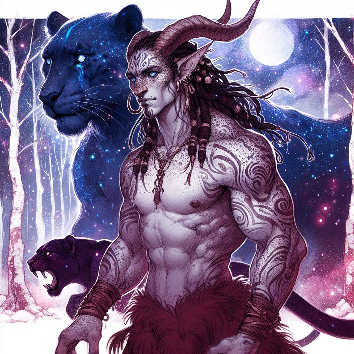 Faun, Fauns, Elf, elves, nymphs, ethereal, folklore, fantasy, wallpapers