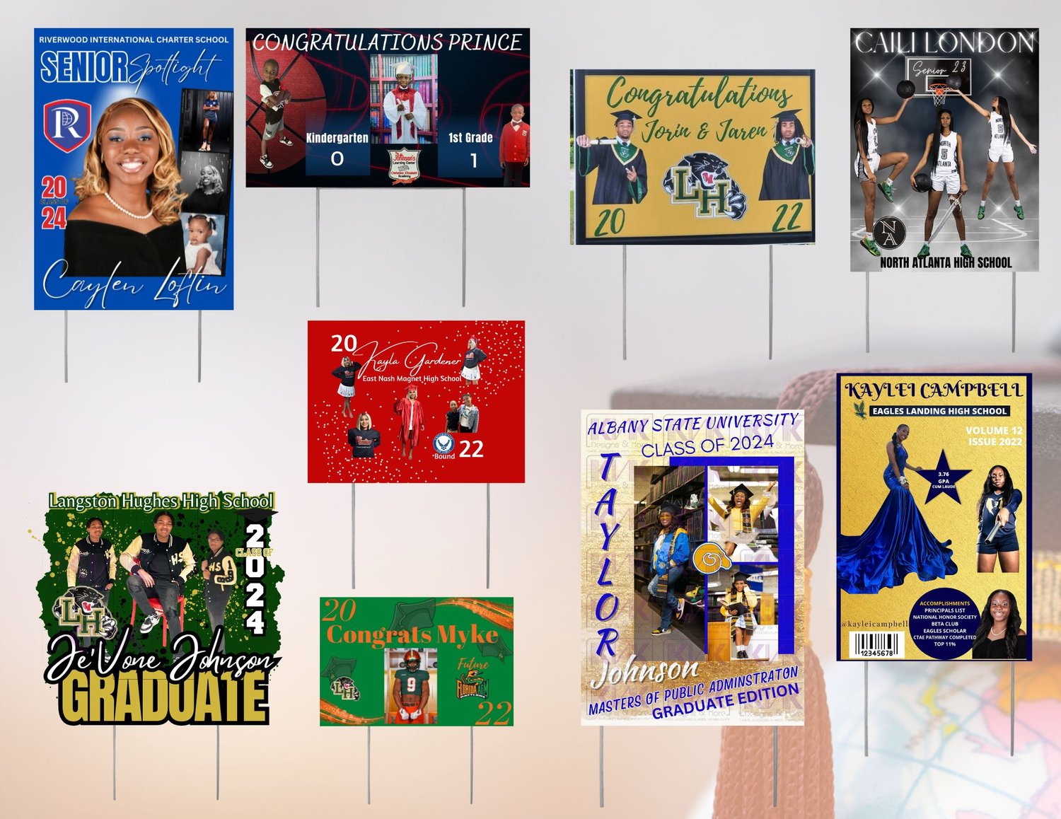 Grad Yard Sign (2x3) - Payhip