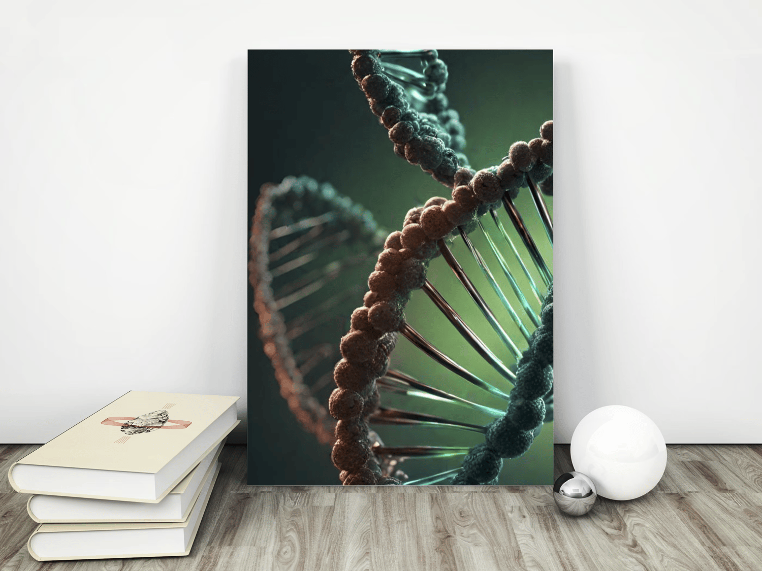 dna poster mockup