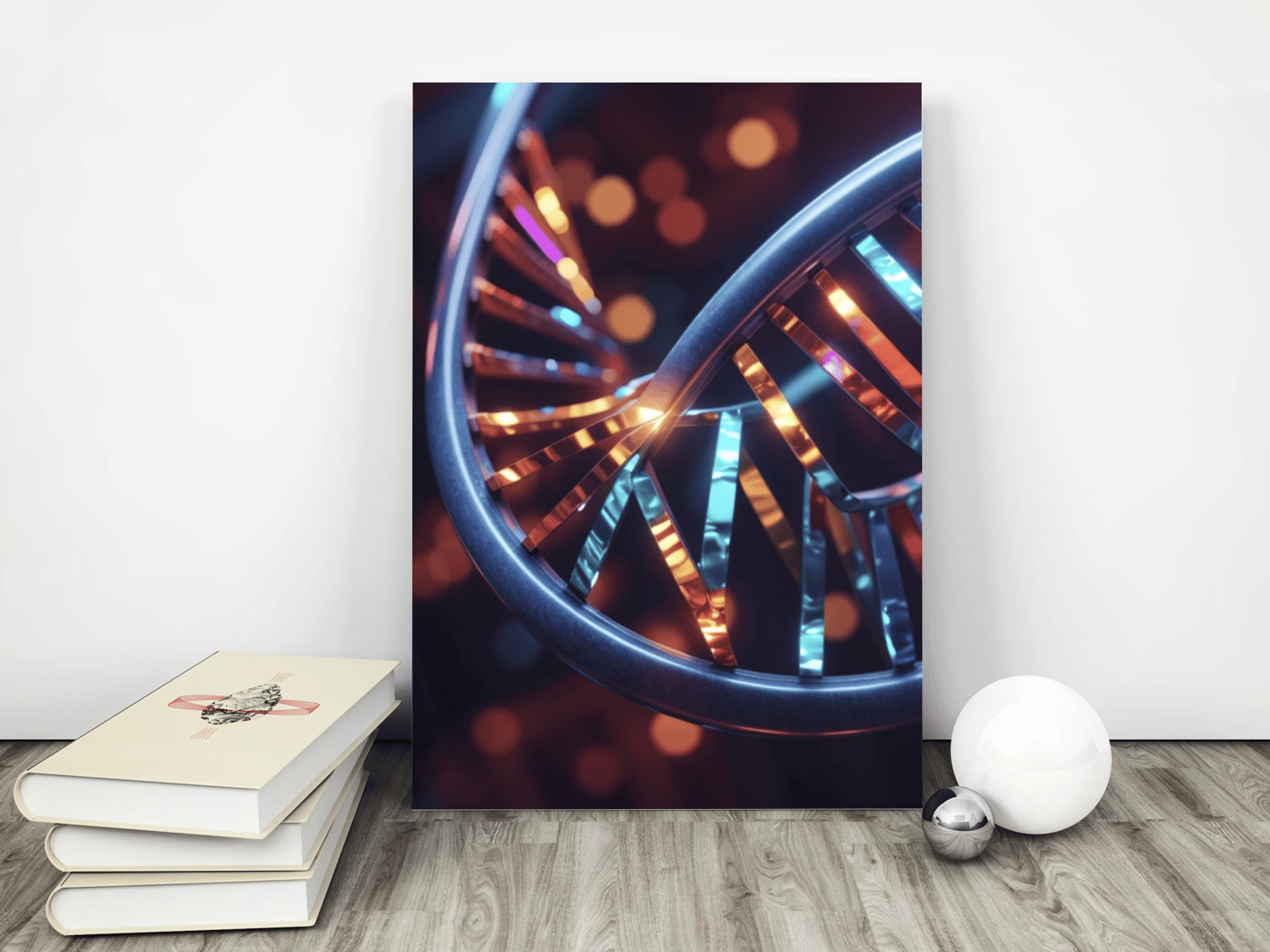 dna poster mockup