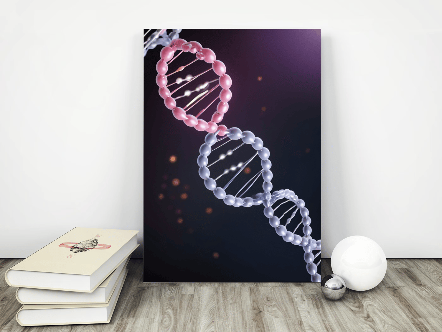 dna poster mockup