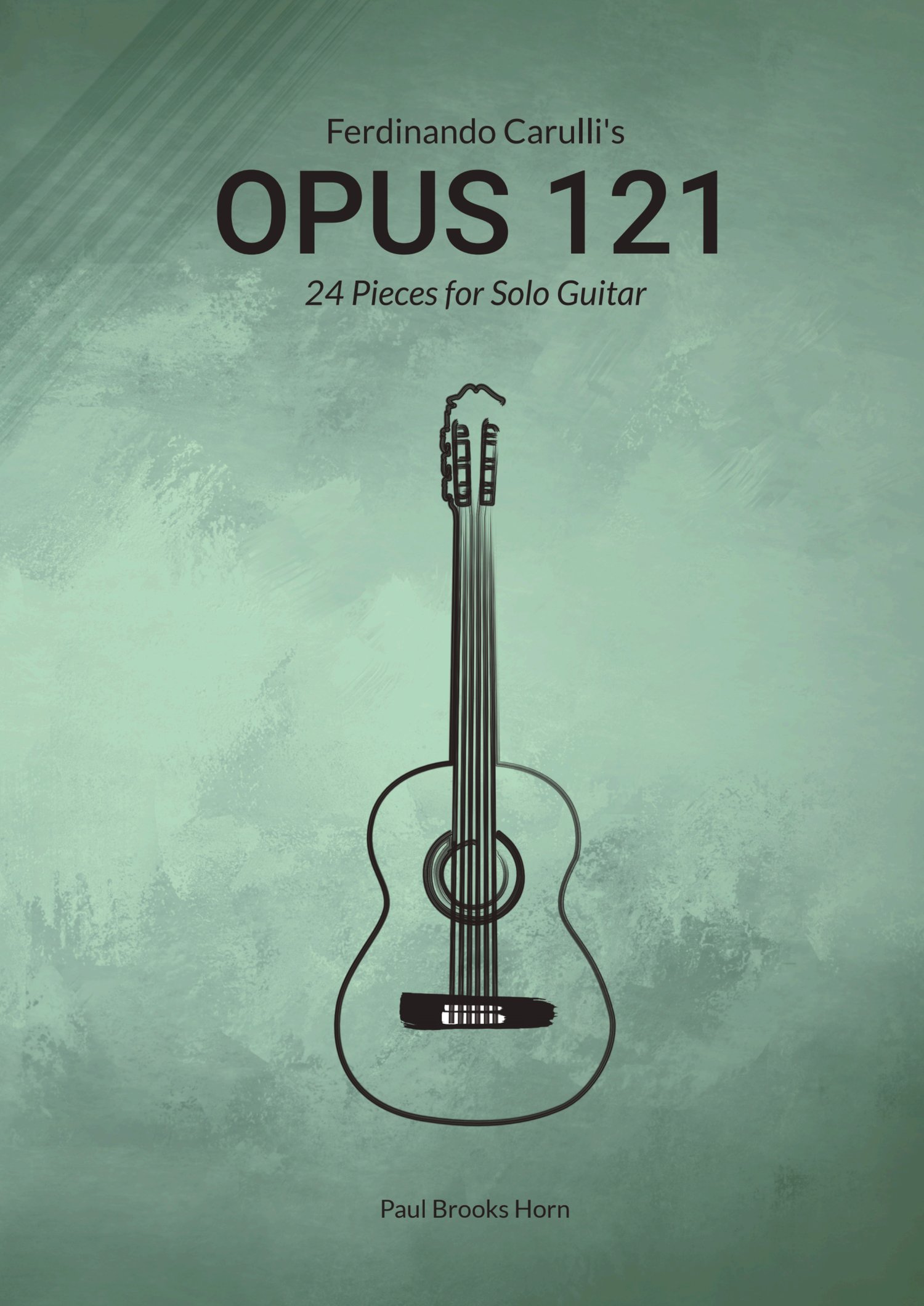 Ferdinando Carullis Opus 121 Cover