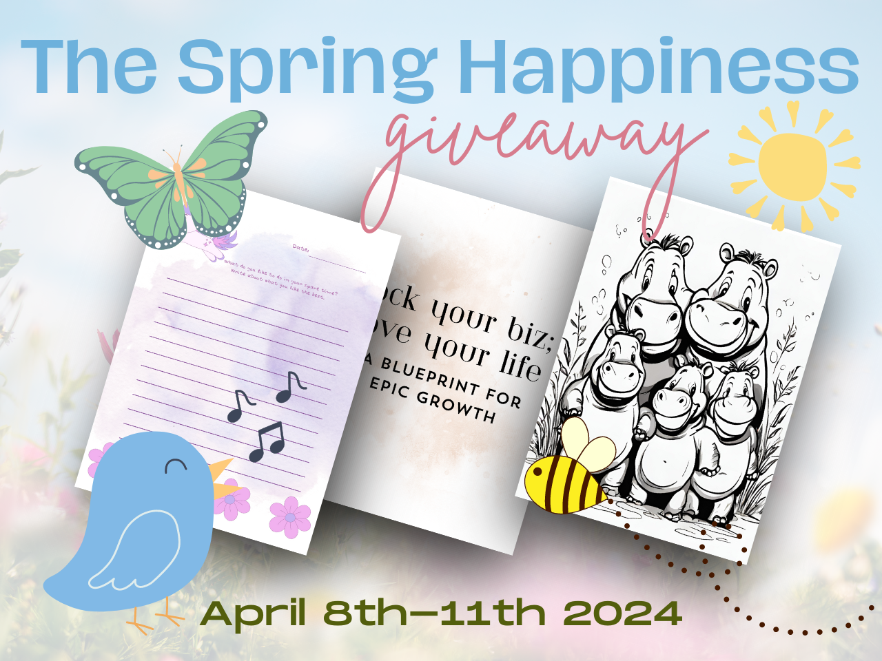 spring happiness giveaway