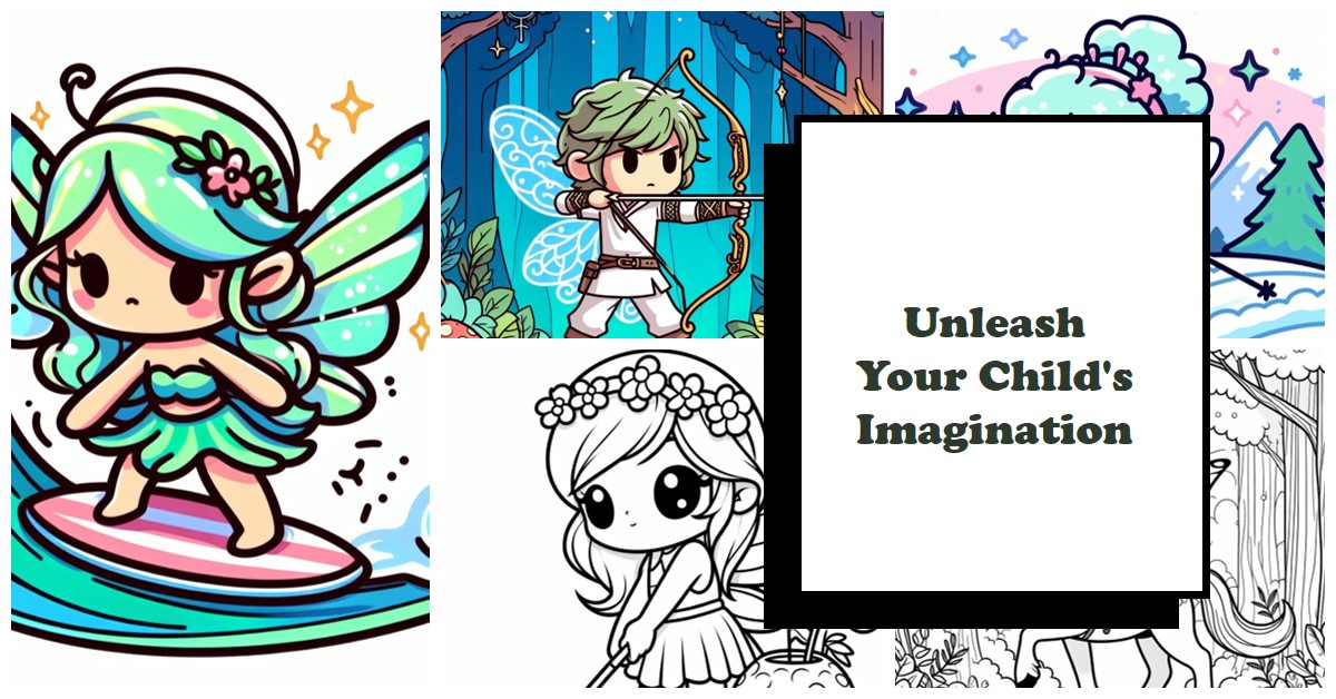 The image show content idea inside Unleash Your Child's Imagination with An Miner Coloring Book Fairy Outdoor Sport