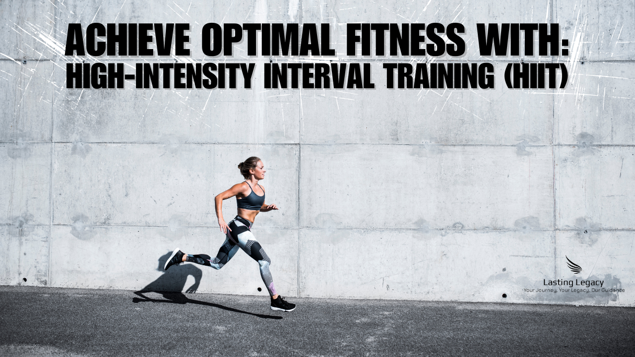 HIIT workout session with a fitness trainer