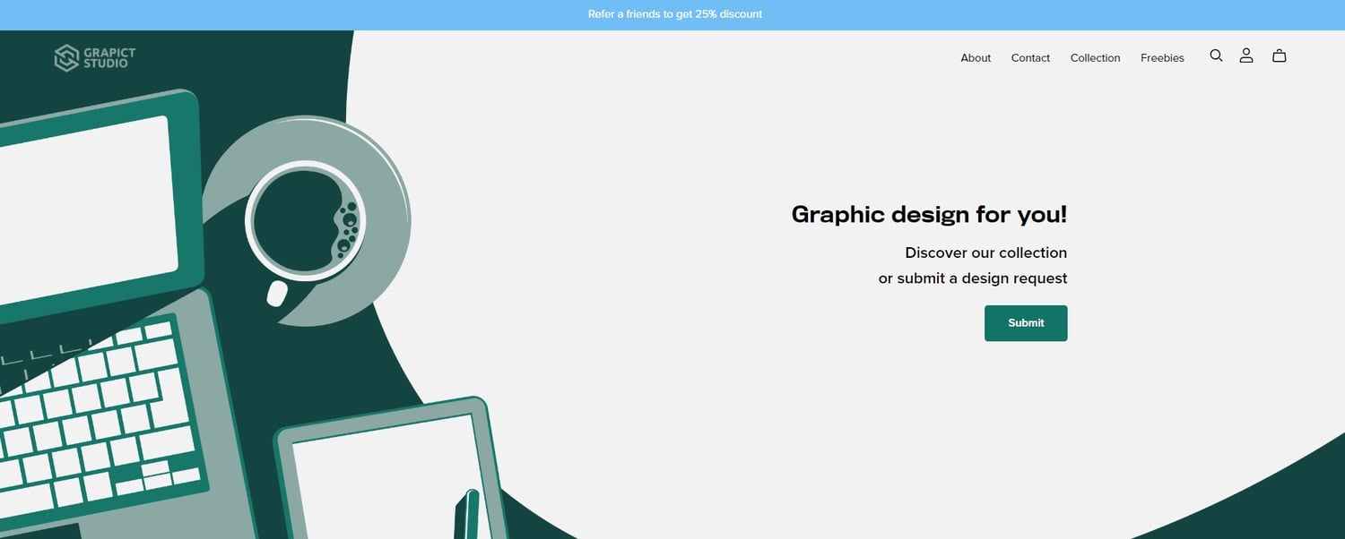 grapict studio, graphic design, logo, icon, social media, post, banner, logo design for small business