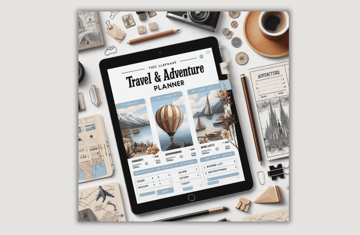 travel adventure template