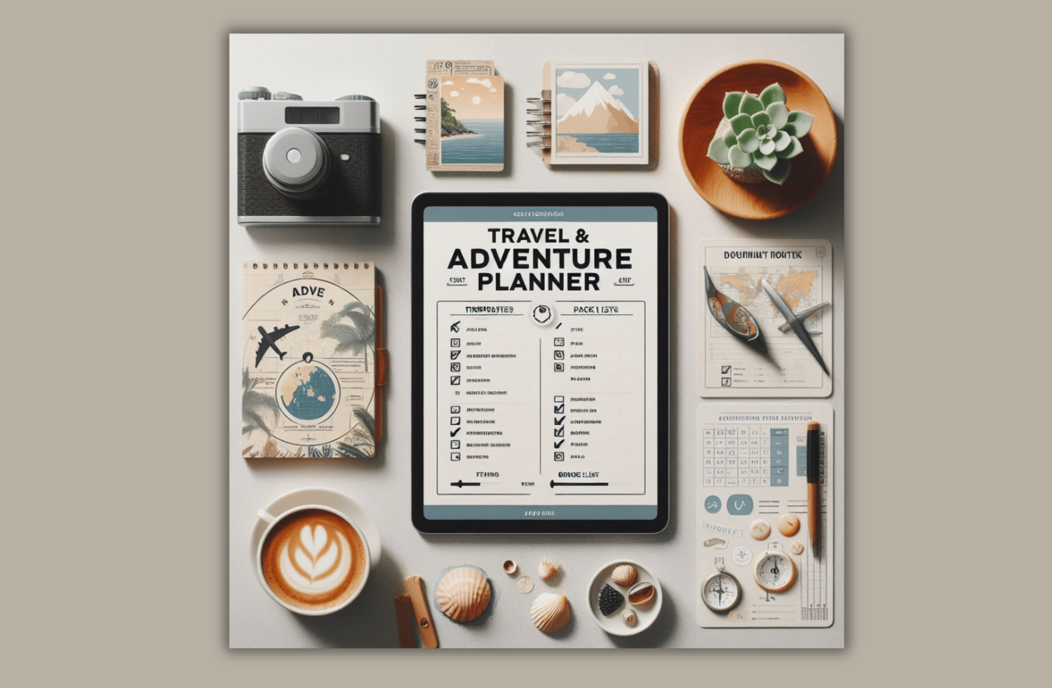 travel adventure templates canva