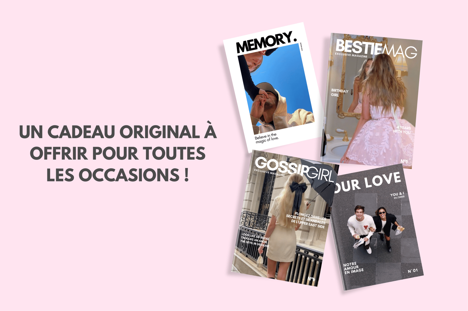 Magazine personnalisable