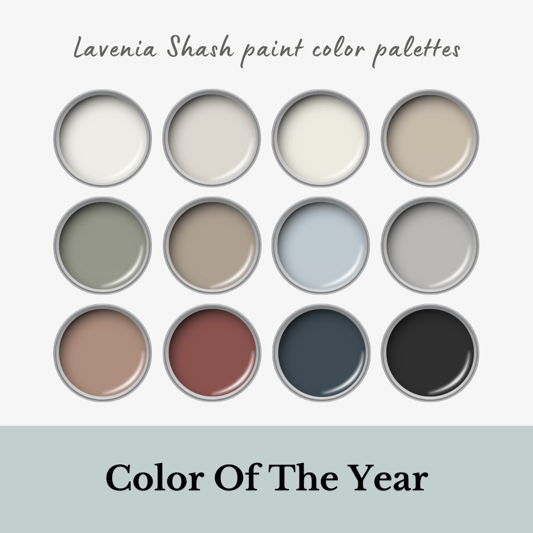 Color Of The Year Sherwin Williams paint color palettes