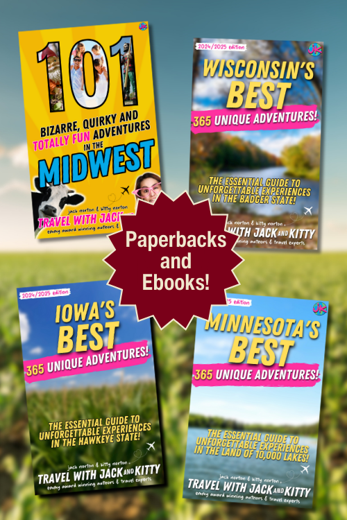 Midwest Travel Guidebooks by Jack and Kitty Norton