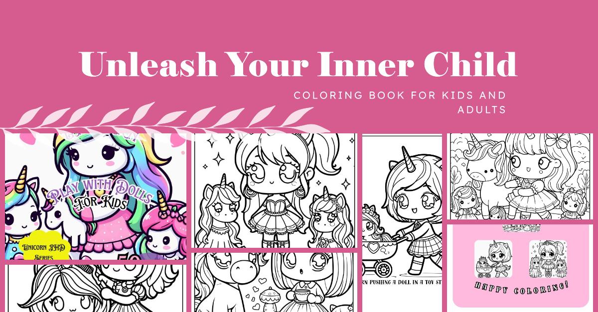 Banner Blog Post Review An Miner Coloring Book Unicorn Play with Dolls for Kids