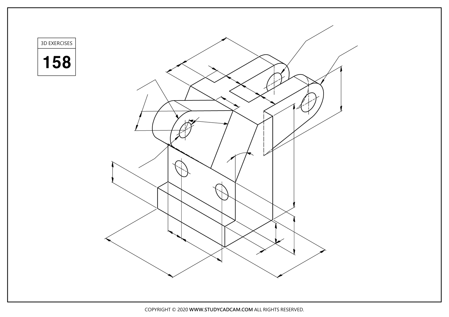 STUDYCADCAM 3D MODELING EXERCISES 158 (PDF) - Payhip