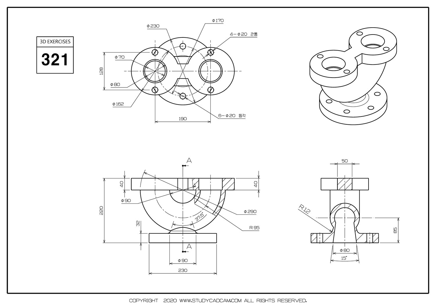 STUDYCADCAM 3D MODELING EXERCISES 321 (PDF) - Payhip