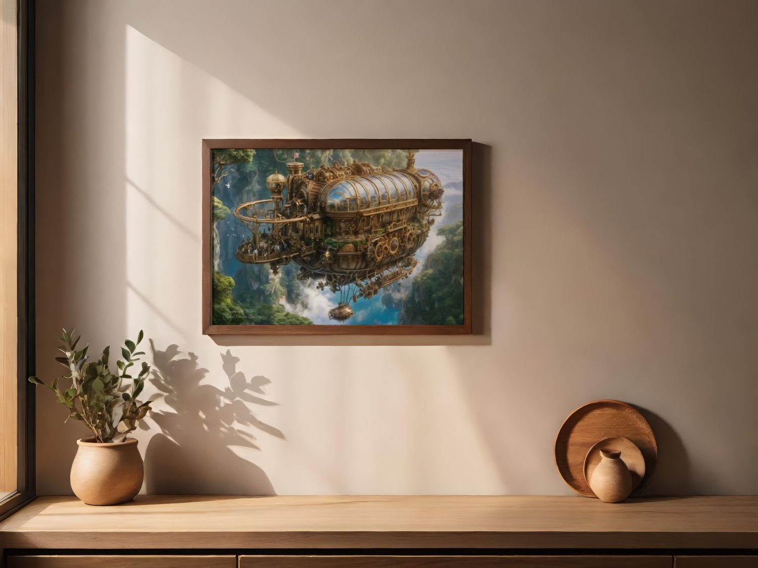 fantasy airship