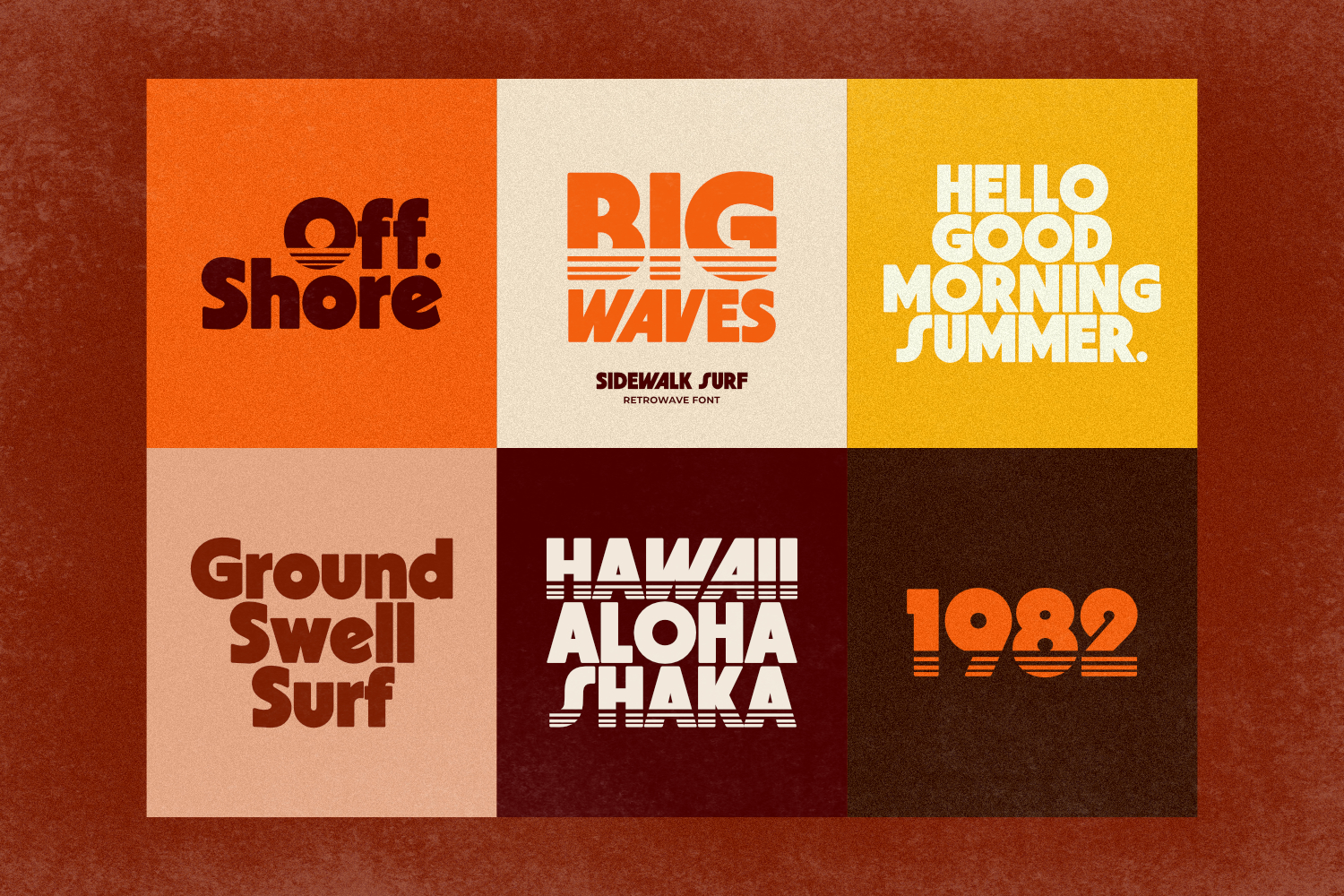 Surf, Surf Font, 80s, 80s Font, 80s Retro, 80s Style, Retro, Retro Font, Retro Logo, Vintage, Vintage Font, Sans Serif, Bold Font, Bold Sans Serif, Thick Font, Fat Font, Magazine Font, Magazine Typefaces, Poster, Street Wear, Beach Font, Summer, Summer Fo