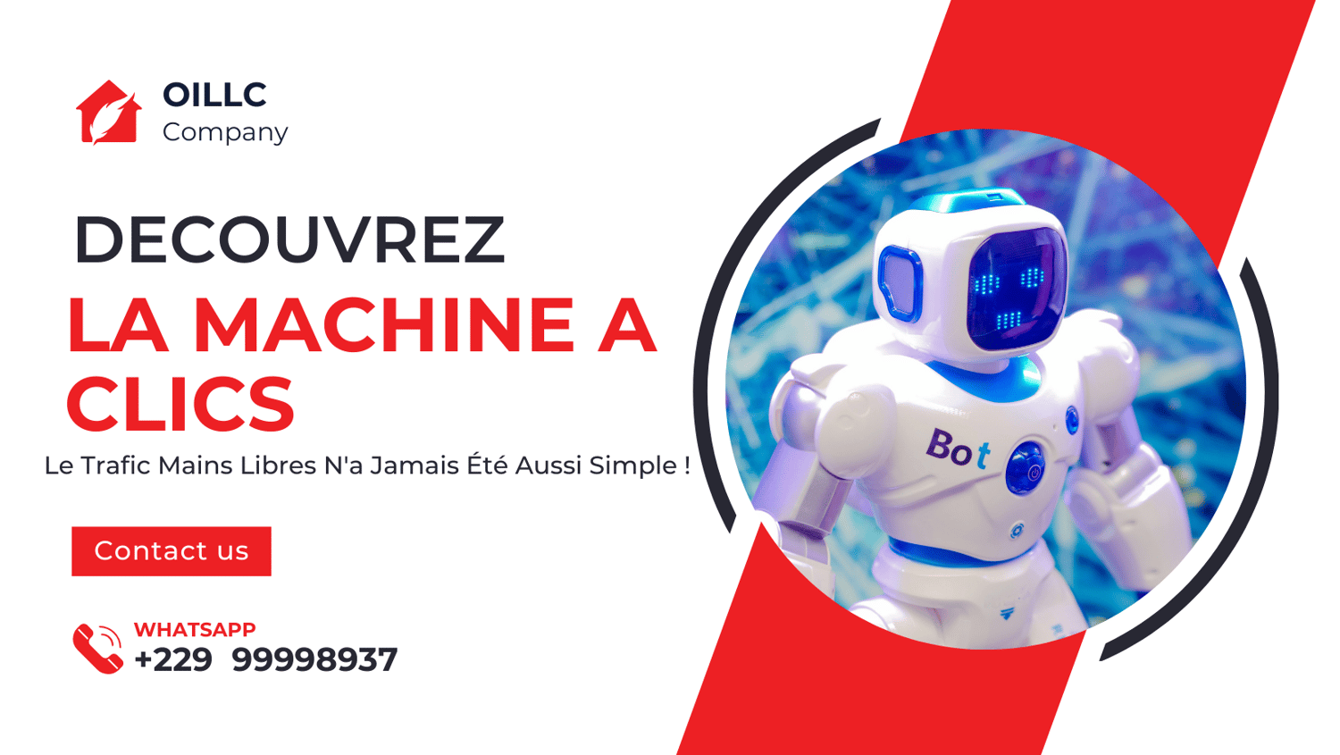 LA MACHINE À CLICS "Le Trafic Mains Libres N'a Jamais Été Aussi Simple !"