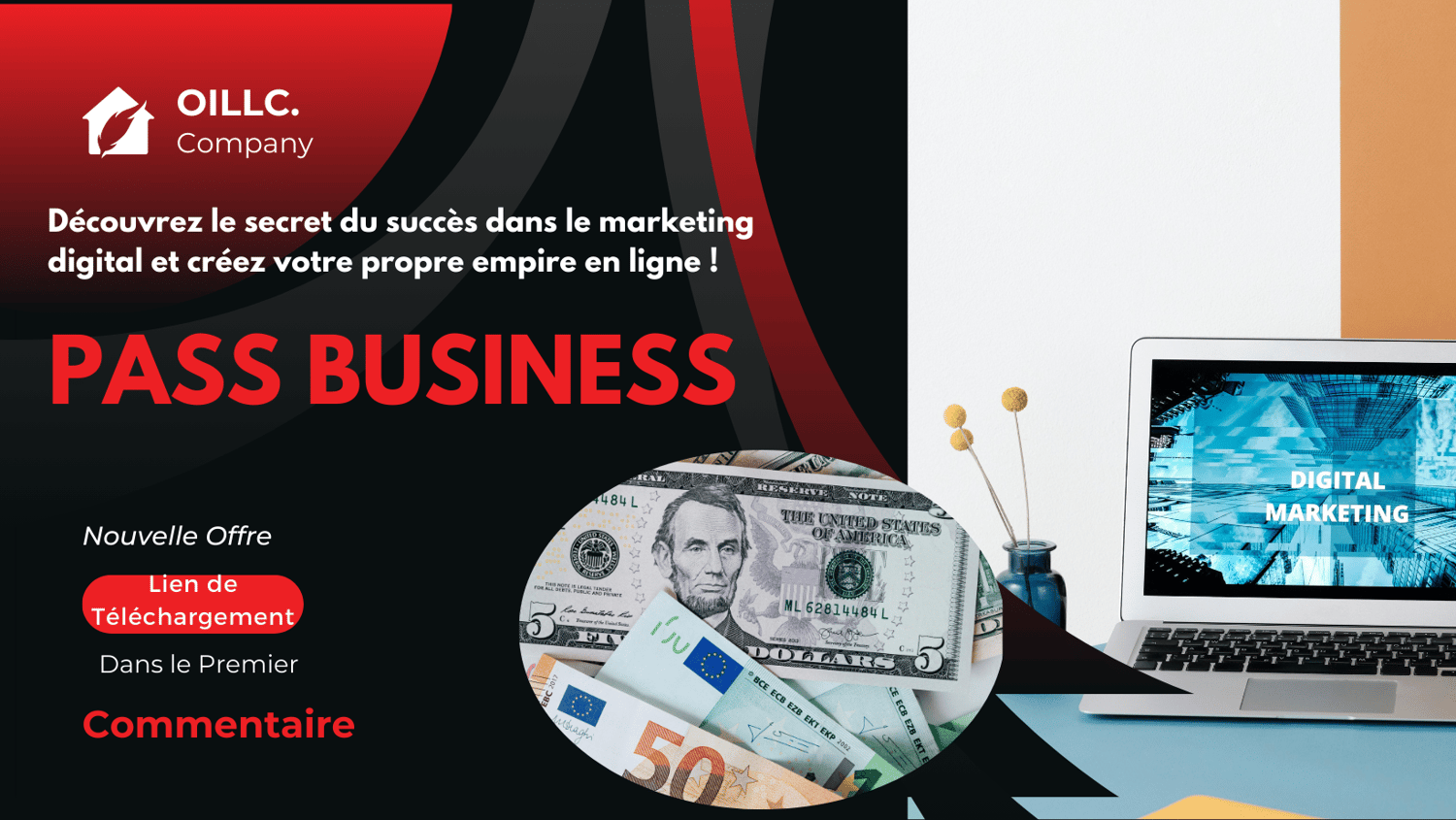 PASS BUSINESS -Découvrez le secret du succès dans le marketing digital et créez votre propre empire!