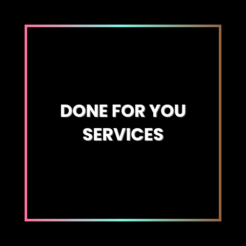Done For You Services is for those who prefer to have one of our experts create a custom design or craft for their needs