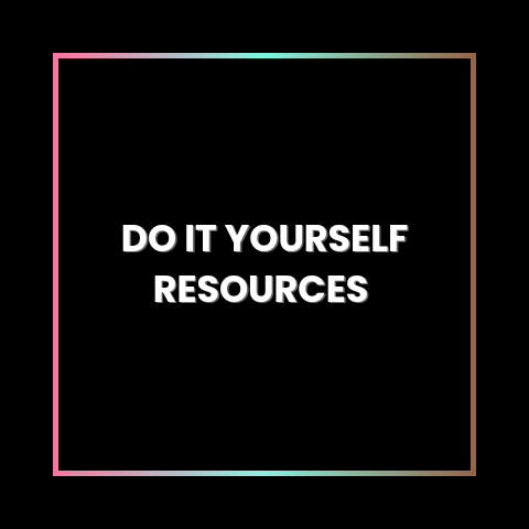 Do It Yourself Resources includes Editable Designs Templates and more for your customs or crafting business.