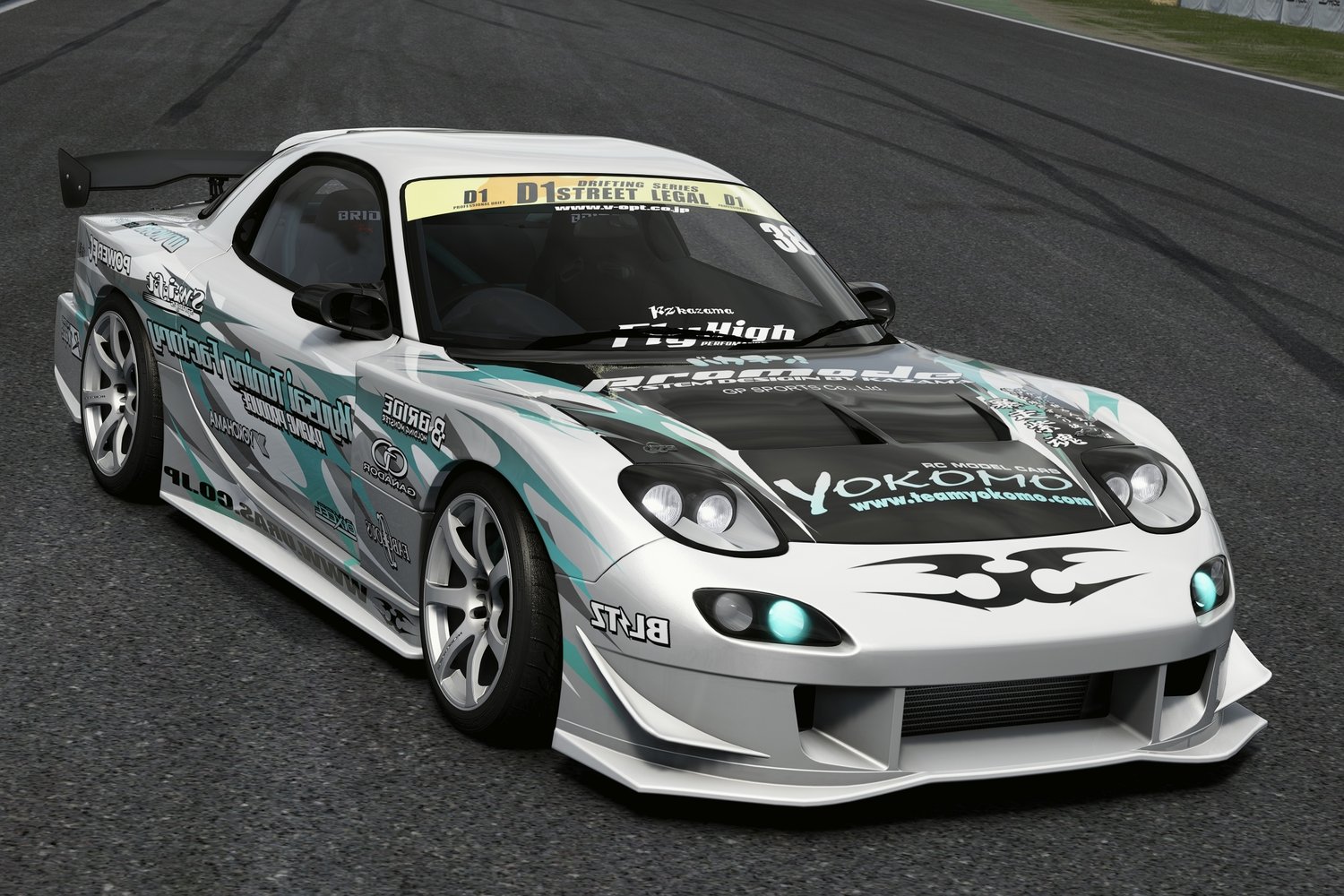 IG3106 FEED RX-7 (FD3S) 魔王 2016 ver. Gun Metallic