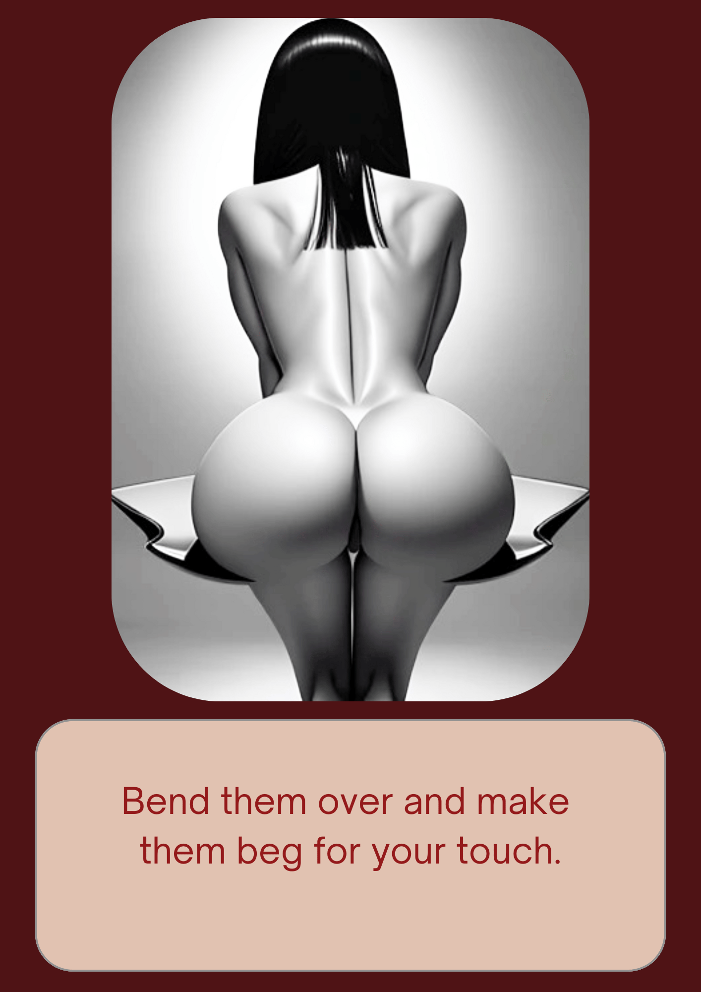 Women Ass Worship Sex Game with 140 Digital Printable Cards, I Love Butts, Erotic Art, Mature Femdom OnlyFans Script Ass Fetish, BDSM Play.