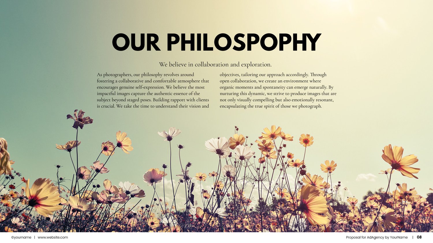 Pitch Deck Template Presentation Tips