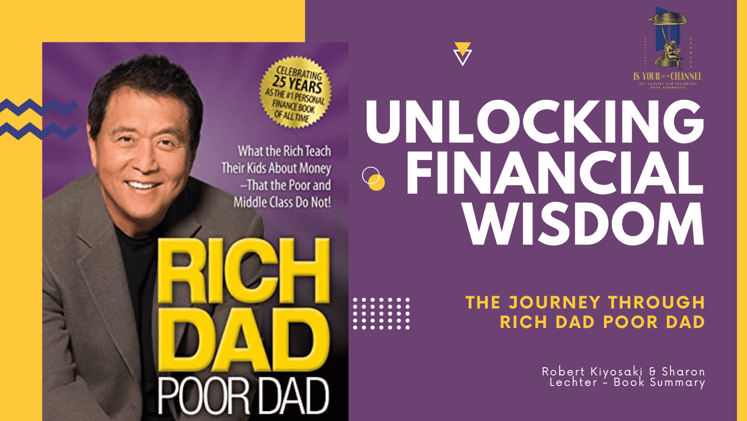 Unlocking Financial Wisdom: The Journey Through Rich Dad Poor Dad - Robert Kiyosaki & Sharon Lechter - Book Summary