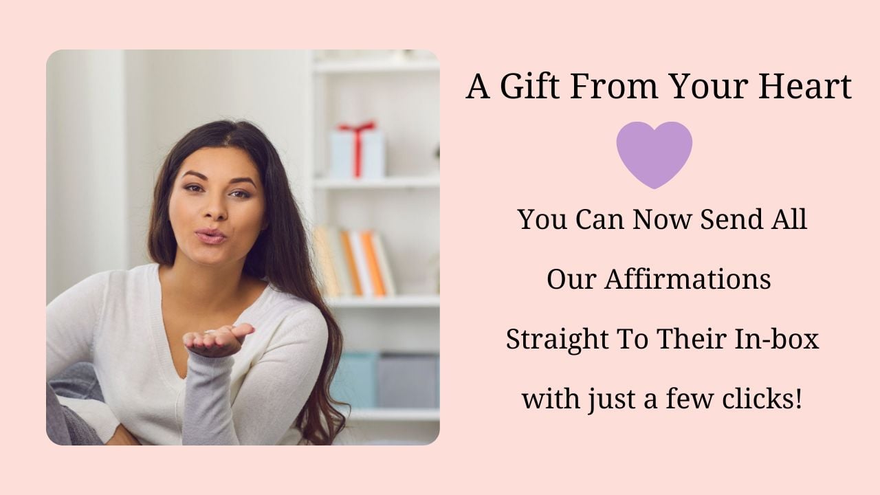 healing affirmations gift idea