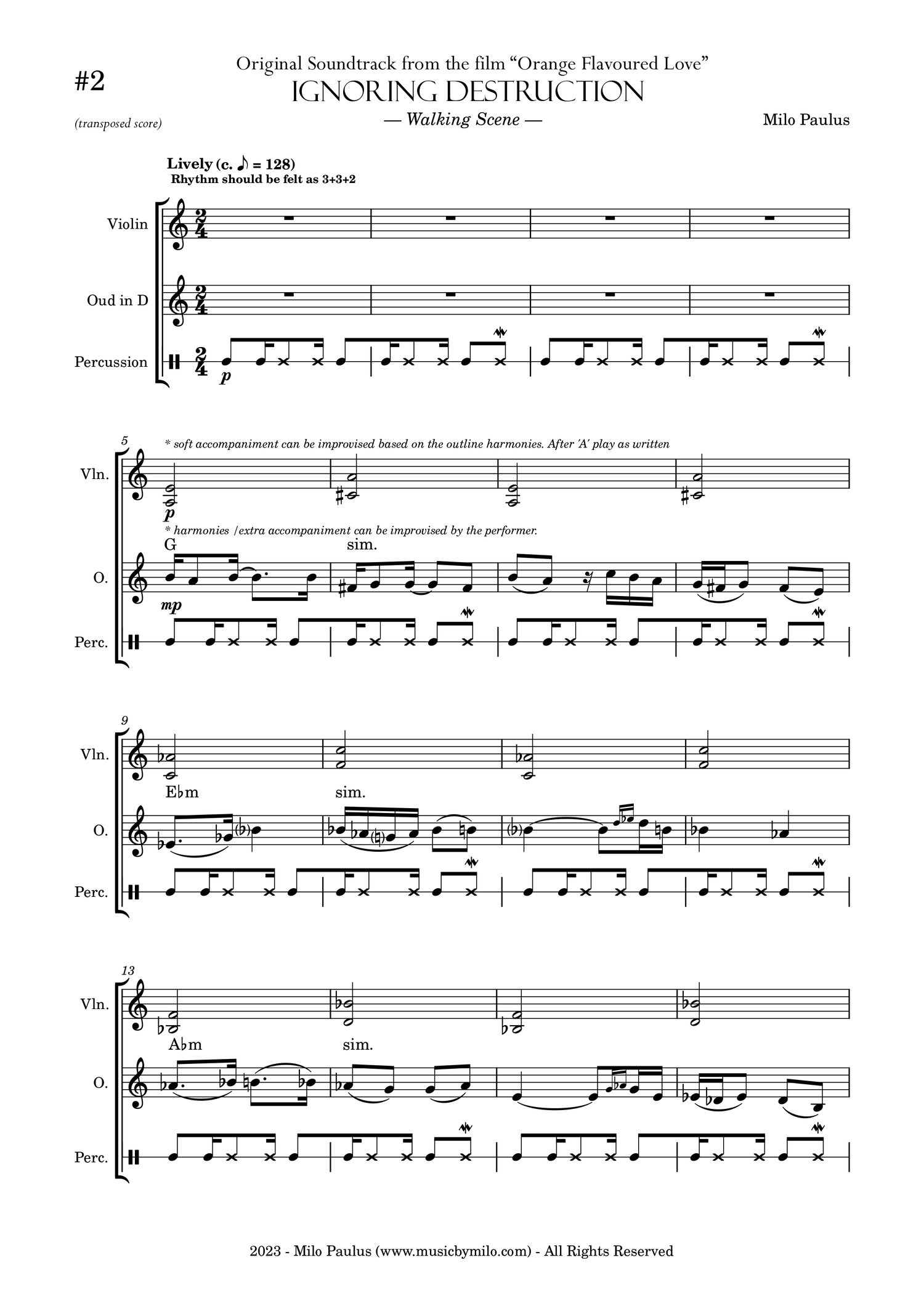 Orange Flavored Love - Sheet music