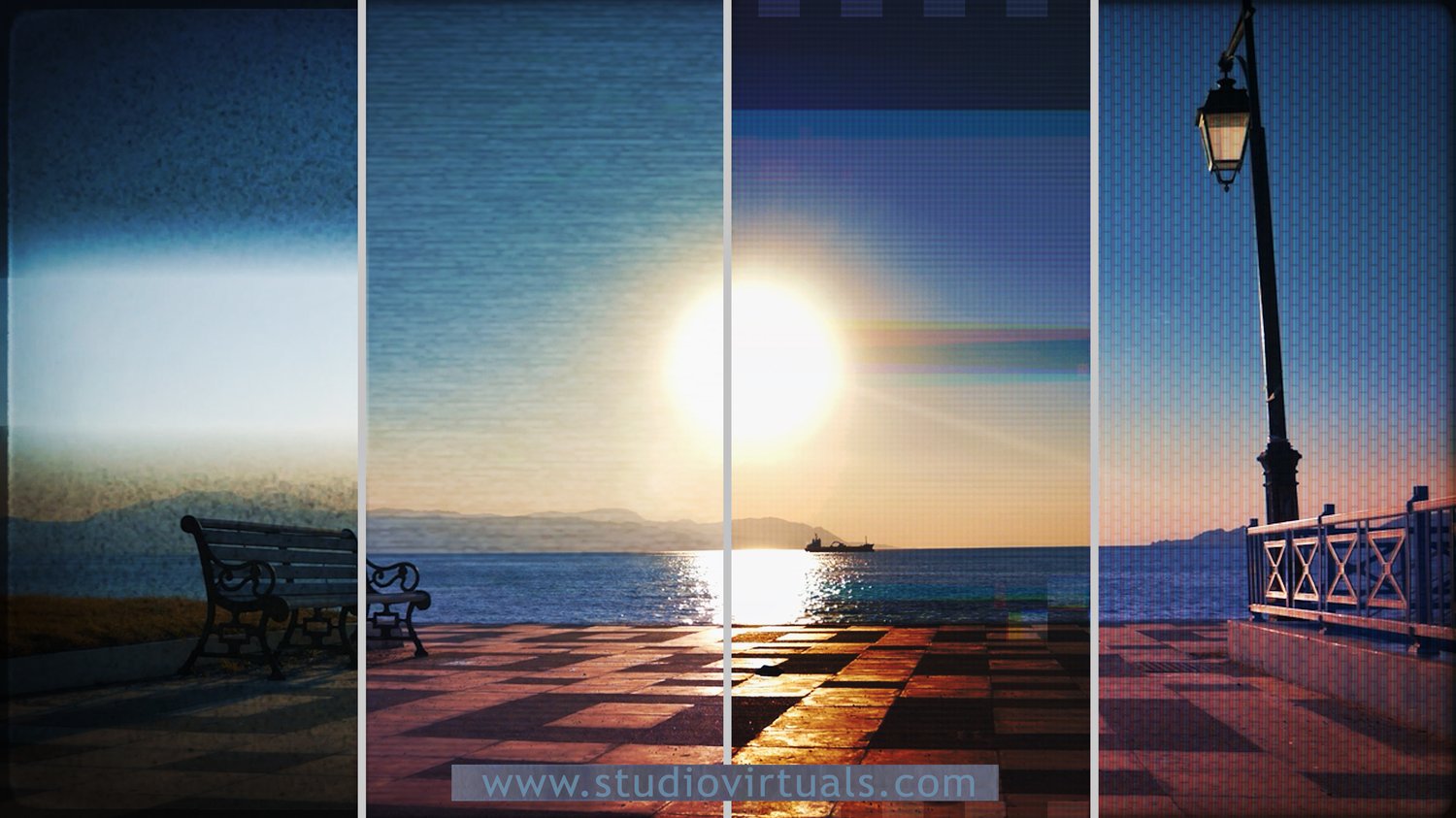 retro video noise overlay textures