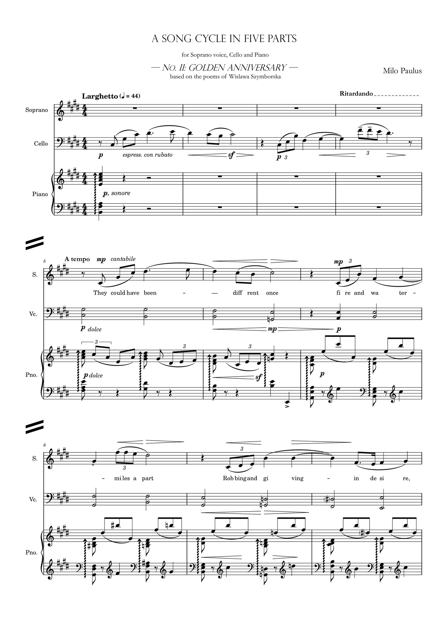 score image Milo Paulus | Shop: Golden Anniversary (2023)