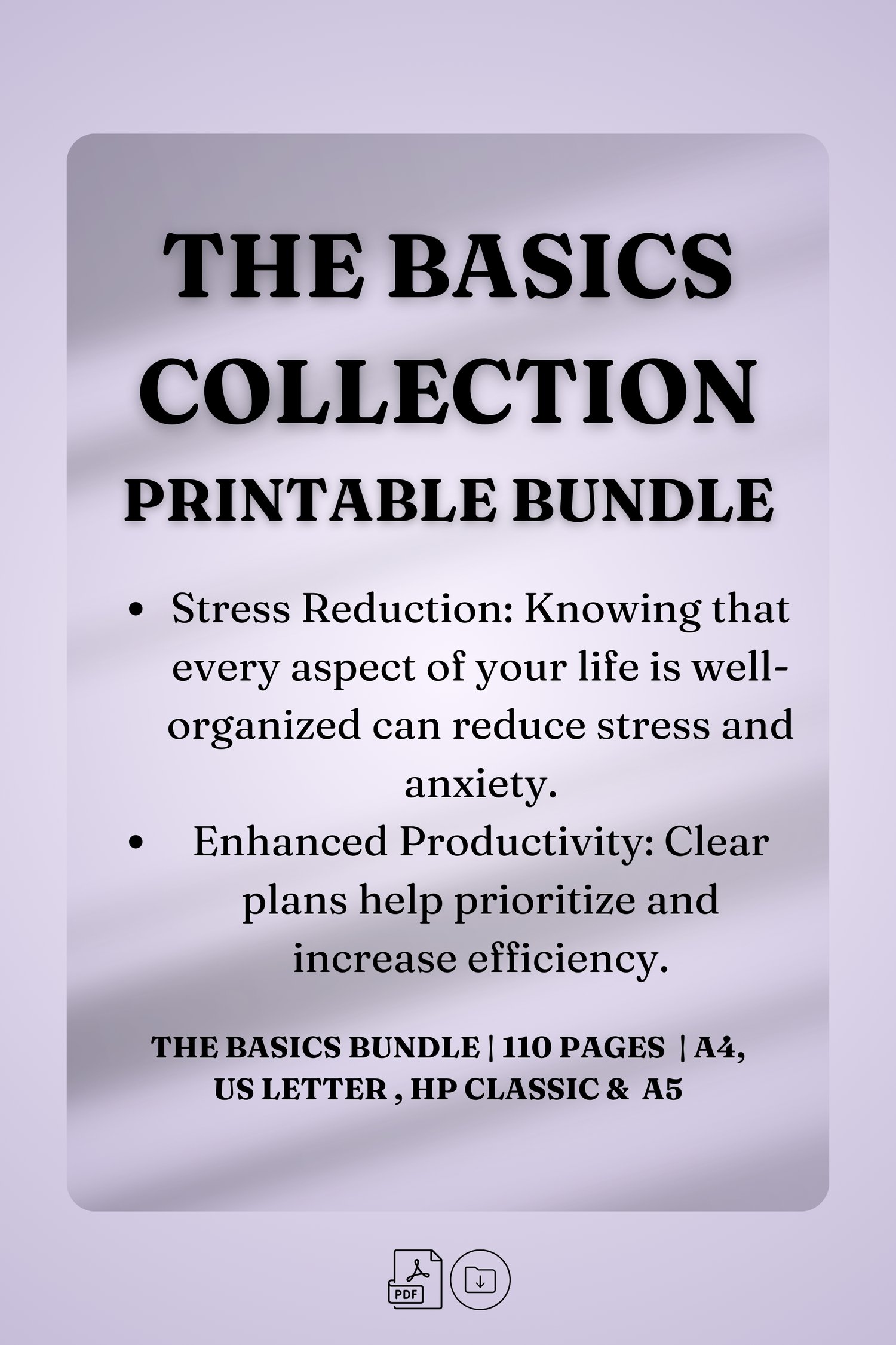 The Basics Collection | Full Planner Bundle | Printables - Payhip