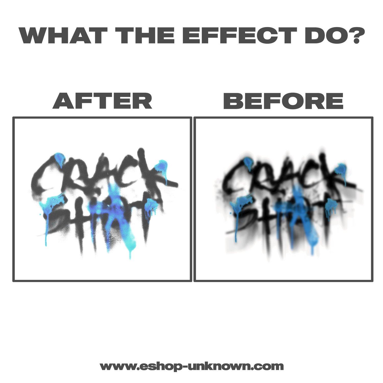 INK BLEEDING EFFECT
