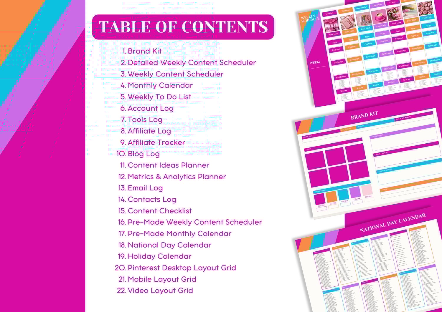 Unlock Your Online Business Potential with our Comprehensive 23-Page Planner! by simply shykeria, shykeria lifleur