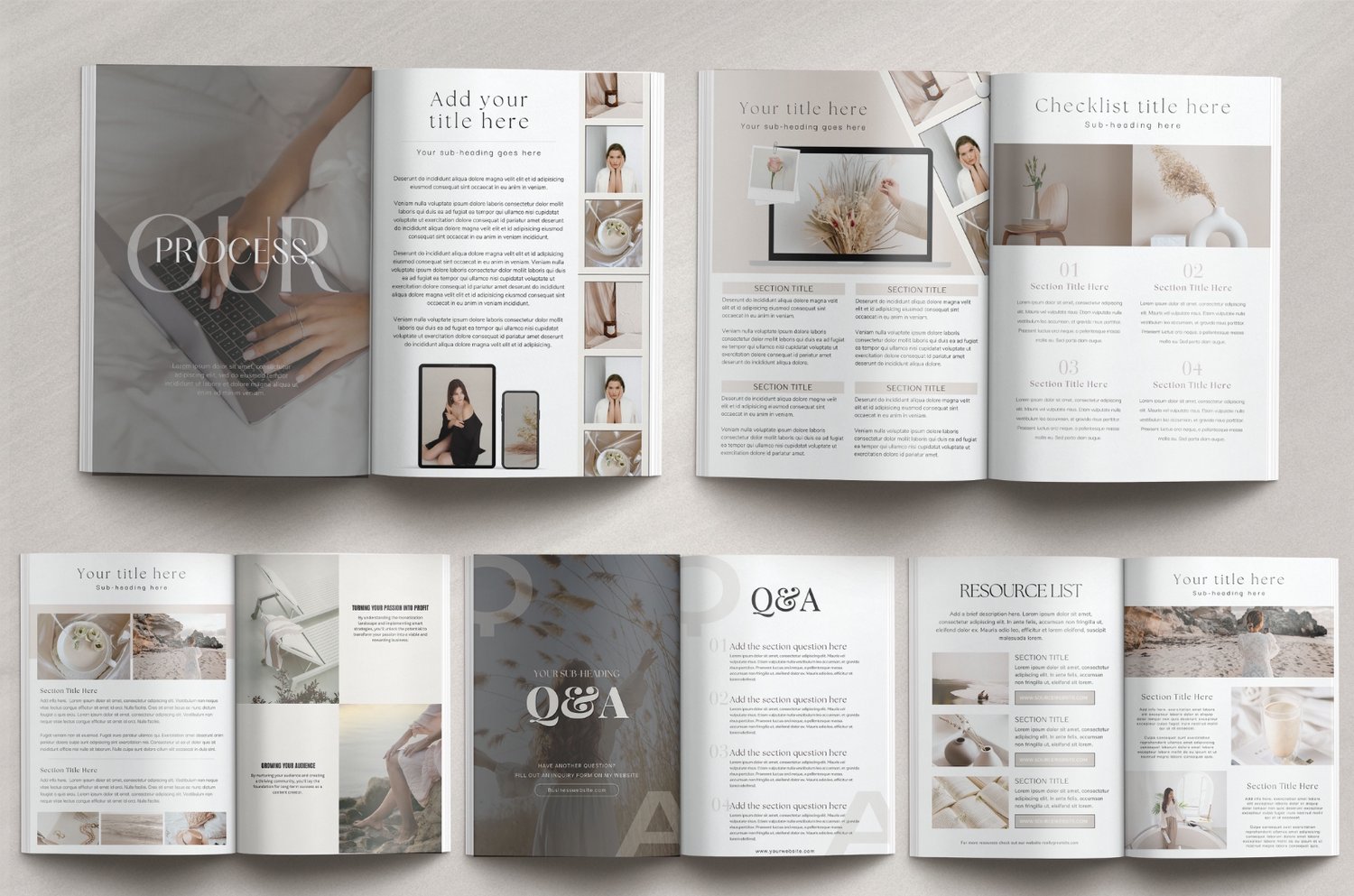 100% Editable Canva E-Book Template for Creators, Coaches, Small Businesses, and Mentors - Perfect for Print or Digital Use. Includes covers, content pages, Q&A, tips, resources, and more to create impactful and visually appealing e-books, ebook template,