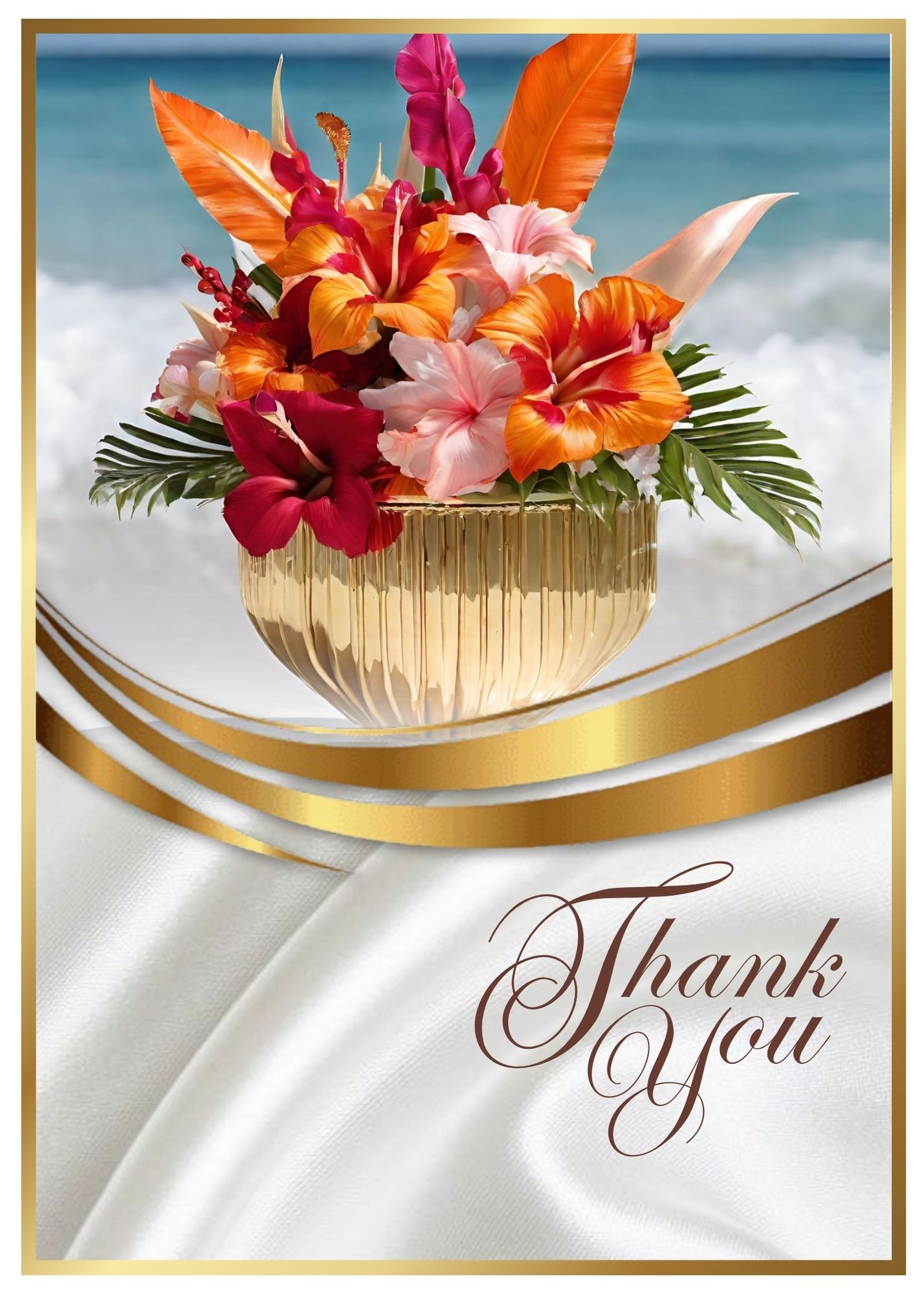 Tropical Thank You Card, Beach Vibes, Content Planner, Simply Shykeria, Shykeria Lifleur