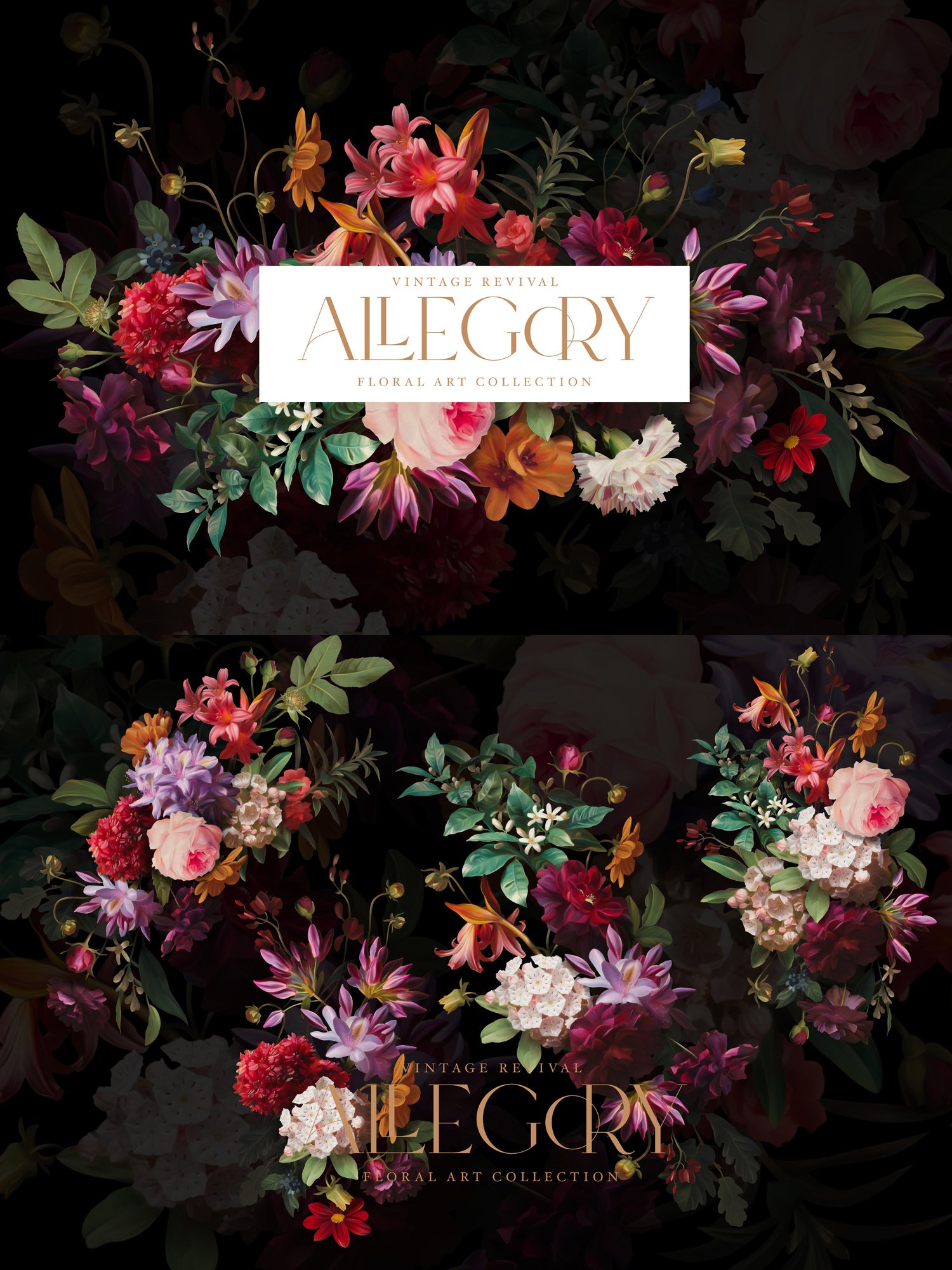 antique floral art graphics