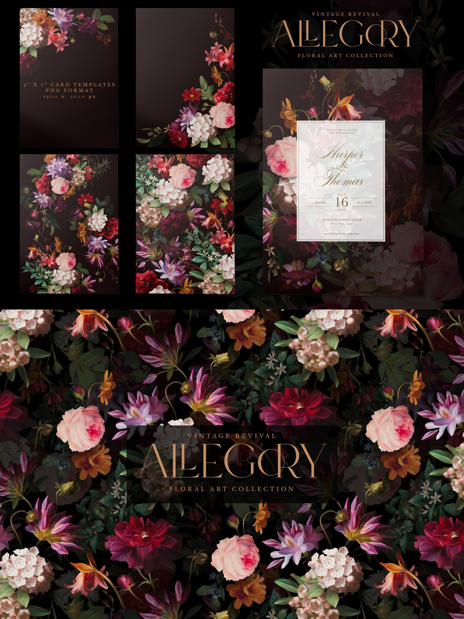antique floral art graphics