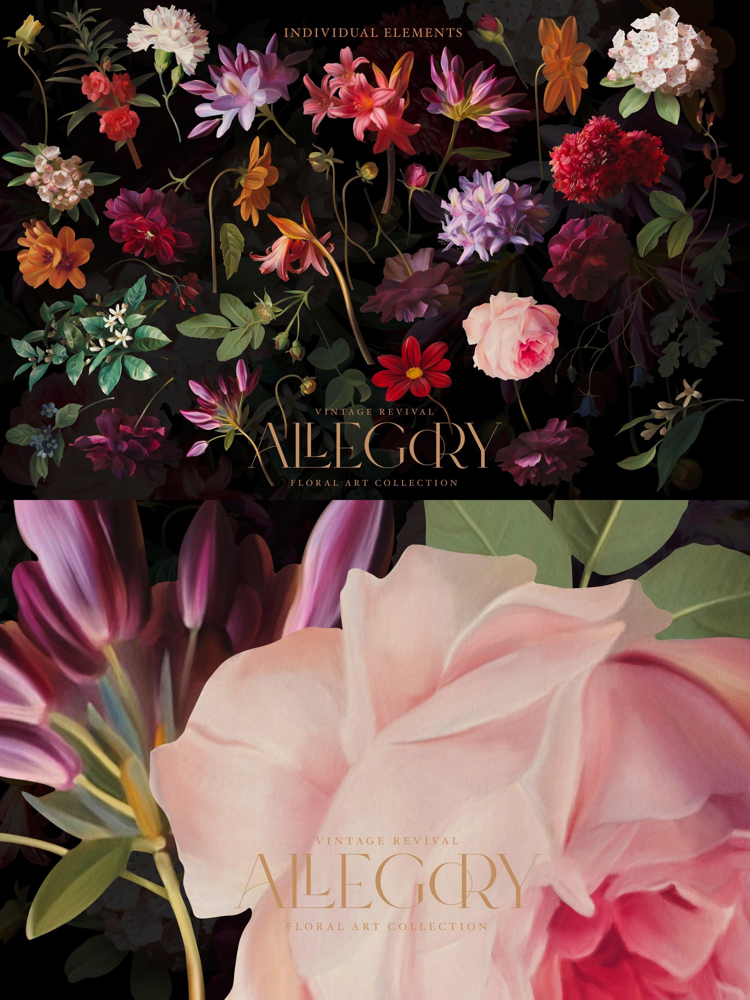 antique floral art graphics